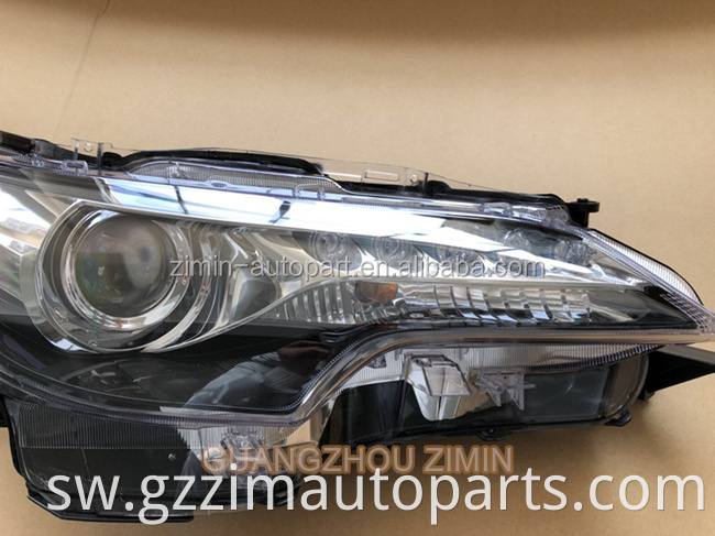 High quality factory sale auto headLight for fortuner 2015+